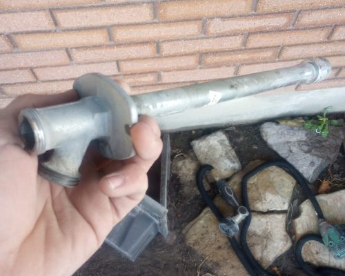 Old Broken Hosebib Replacement